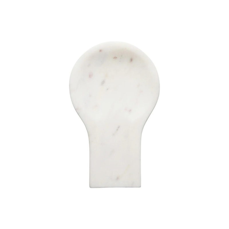 Spoon Rest – White Marble
