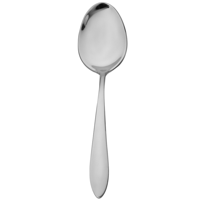 Walco 0107 Idol 7 1/8″ 18/10 Stainless Steel Extra Heavy Weight Dessert Spoon – 12/Pack