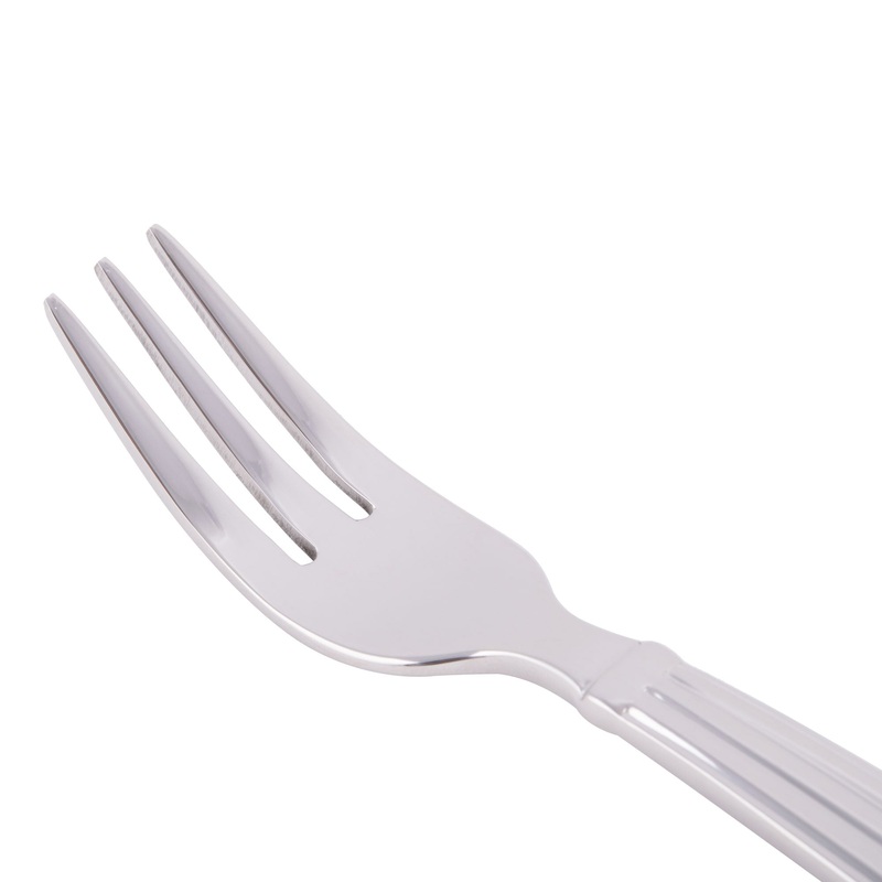 World Tableware 983 029 Aegean 5 7/8″ 18/8 Stainless Steel Extra Heavy Weight Cocktail Fork – 12/Pack