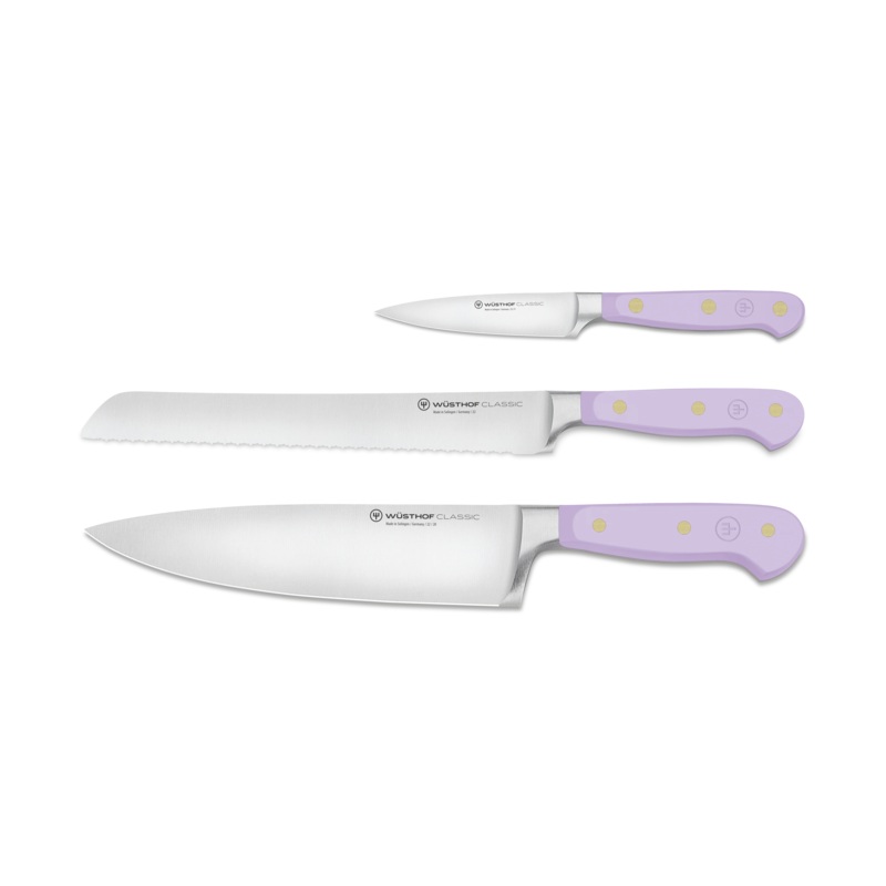 Wusthof Classic Purple Yam – 3 Pc. Essential Knife Set