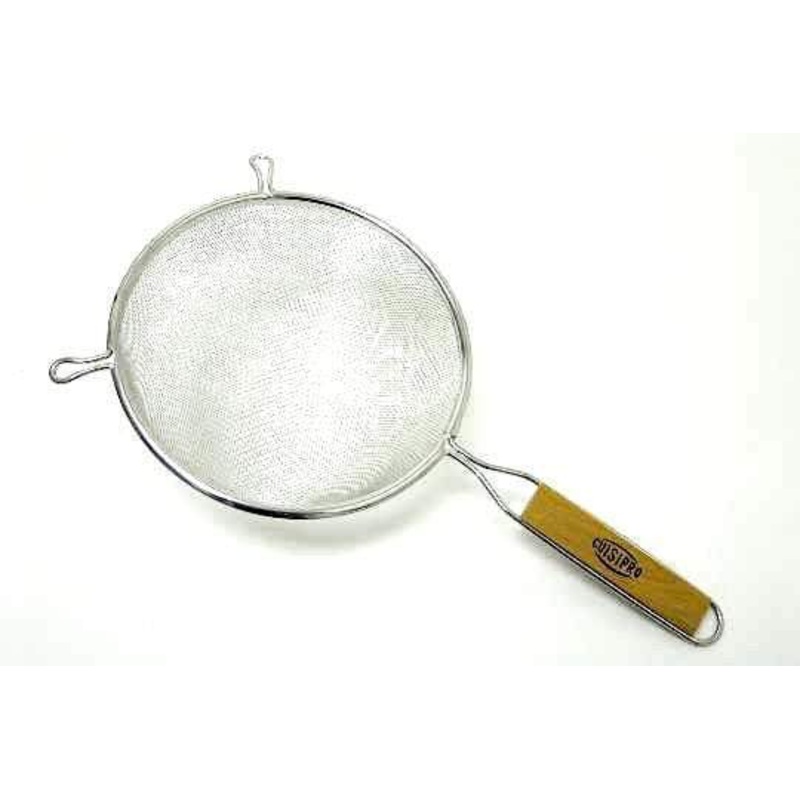 7in Wooden Handle Strainer
