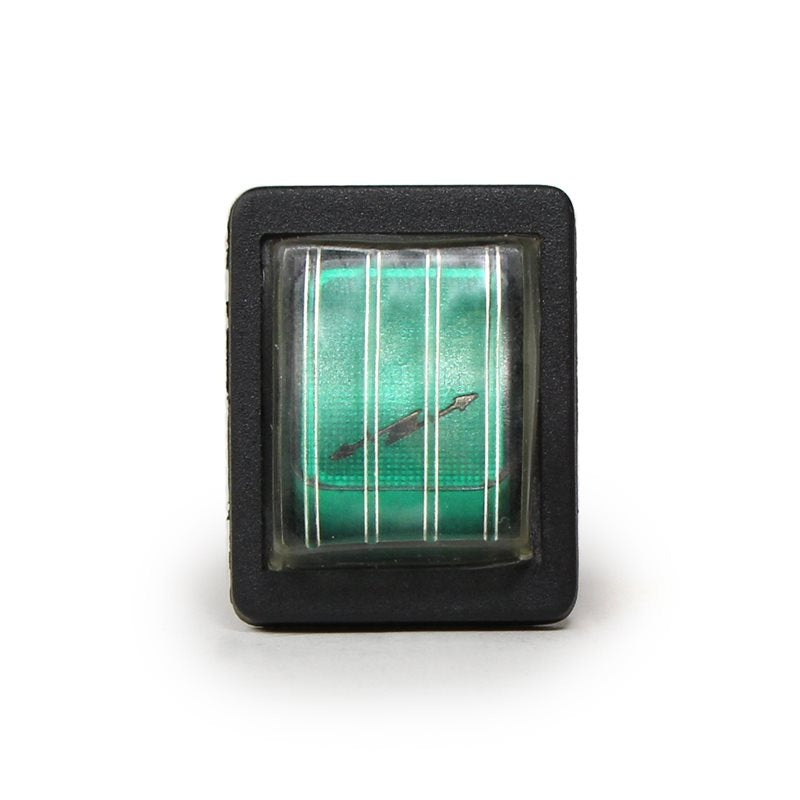 Mains Power Switch Green 16(4)A 250V