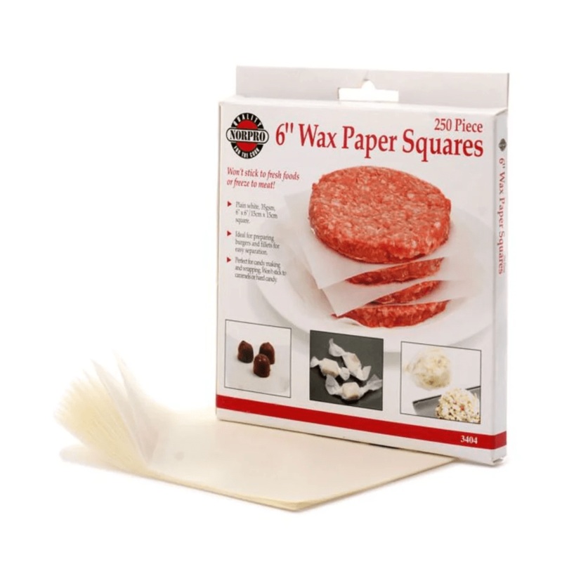 Norpro 6″ Wax Paper Squares 250ct