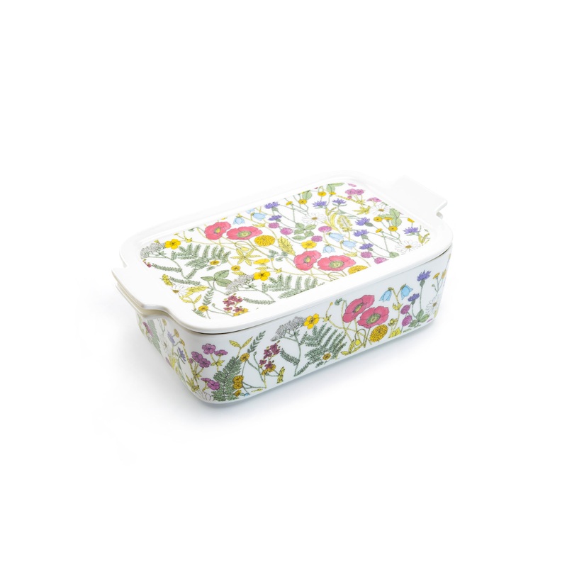 Poppy Meadow 2 qt. Rectangular Casserole