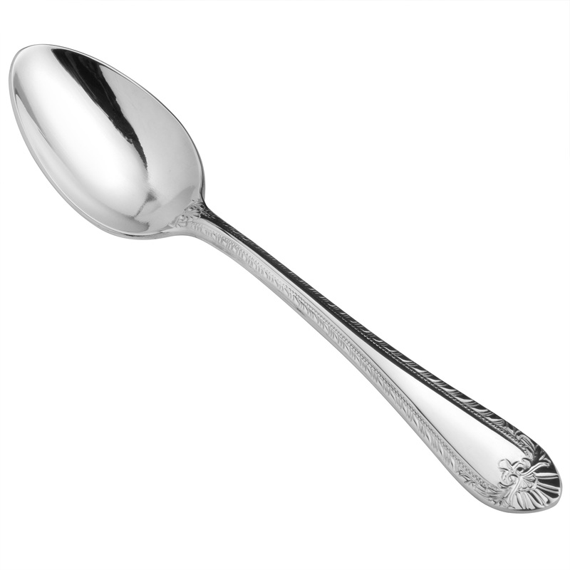 Reed & Barton RB120-001 London 6″ 18/10 Stainless Steel Extra Heavy Weight Teaspoon – 12/Pack