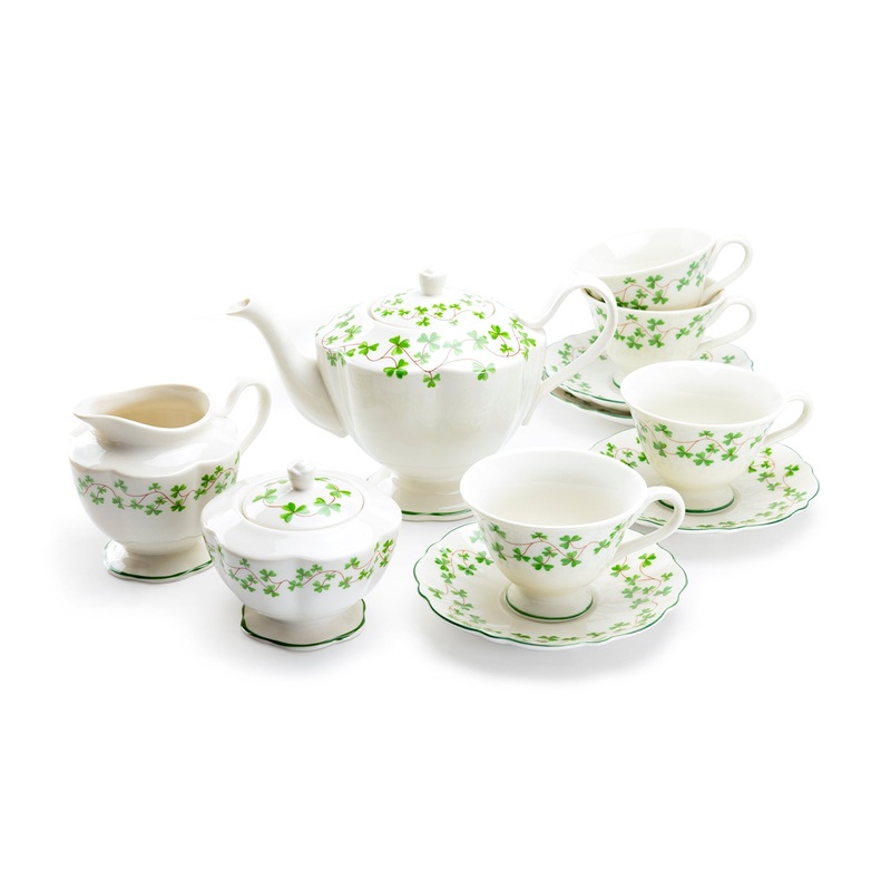 Shamrock Fine Porcelain Tea Set