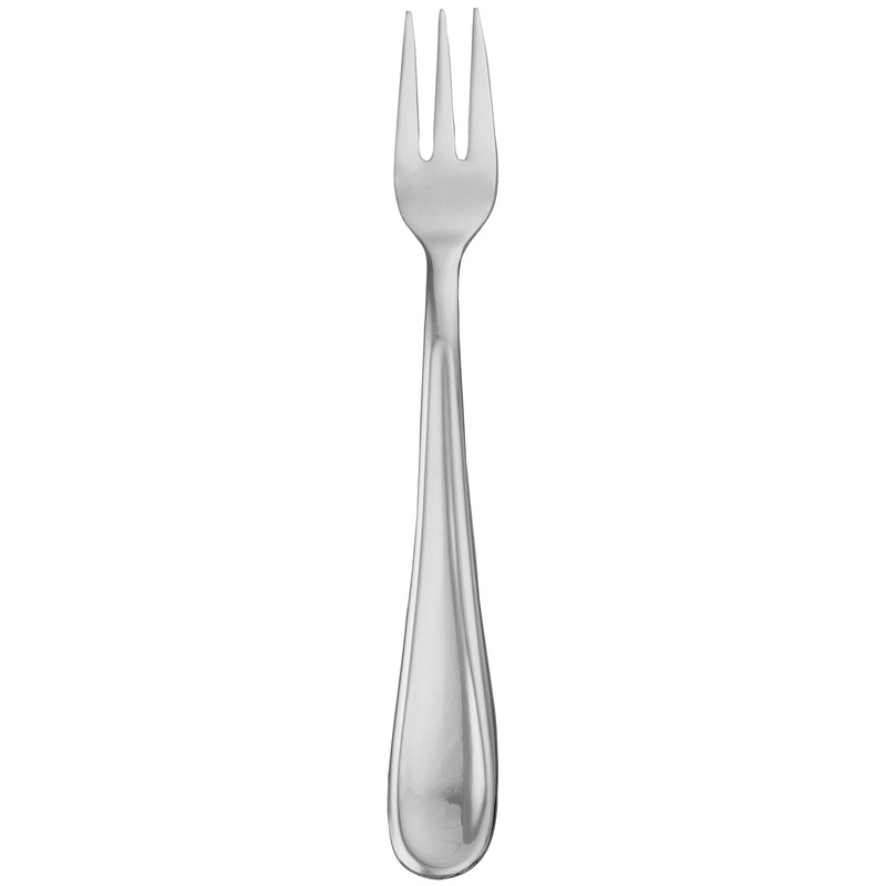 Walco 0415 Orbiter 6 1/8″ 18/0 Stainless Steel Extra Heavy Weight Cocktail Fork – 12/Pack
