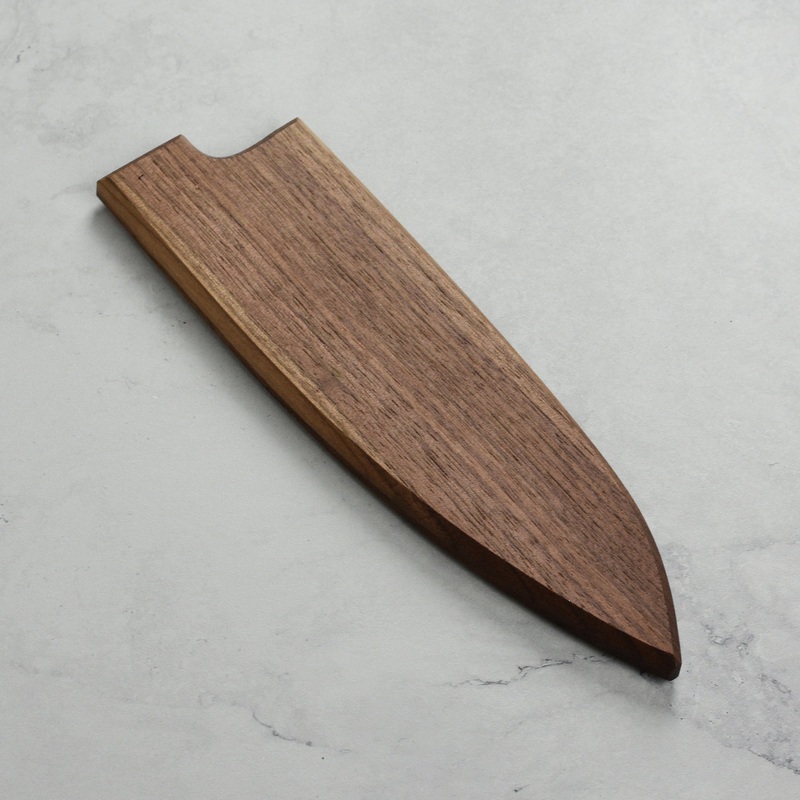 Walnut Magnetic Saya for 7″ Santoku