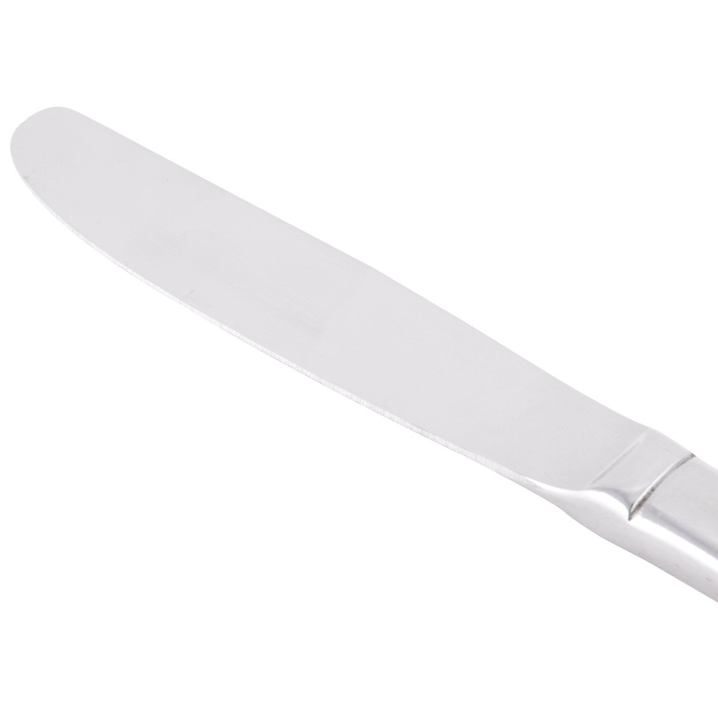 World Tableware 988 554 Zephyr 7 1/4″ 18/8 Stainless Steel Extra Heavy Weight Bread and Butter Knife – 12/Pack