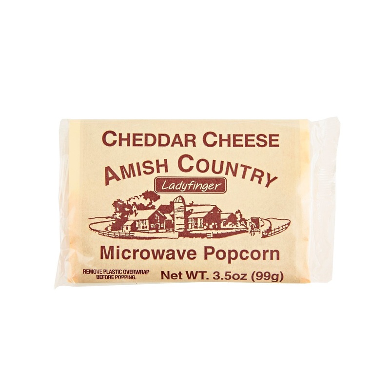 Amish Country Cheddar Cheese Microwave Popcorn 3.5 oz