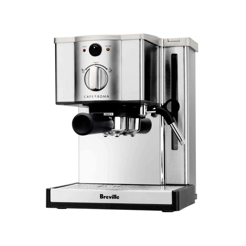 Breville The Caf Roma Espresso Machine ESP8BSS