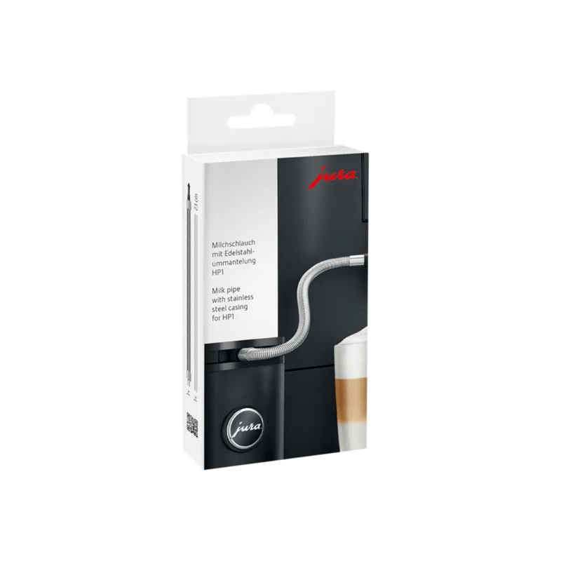 Jura Milk Pipe with Stainless Steel Sheathing HP1 24112