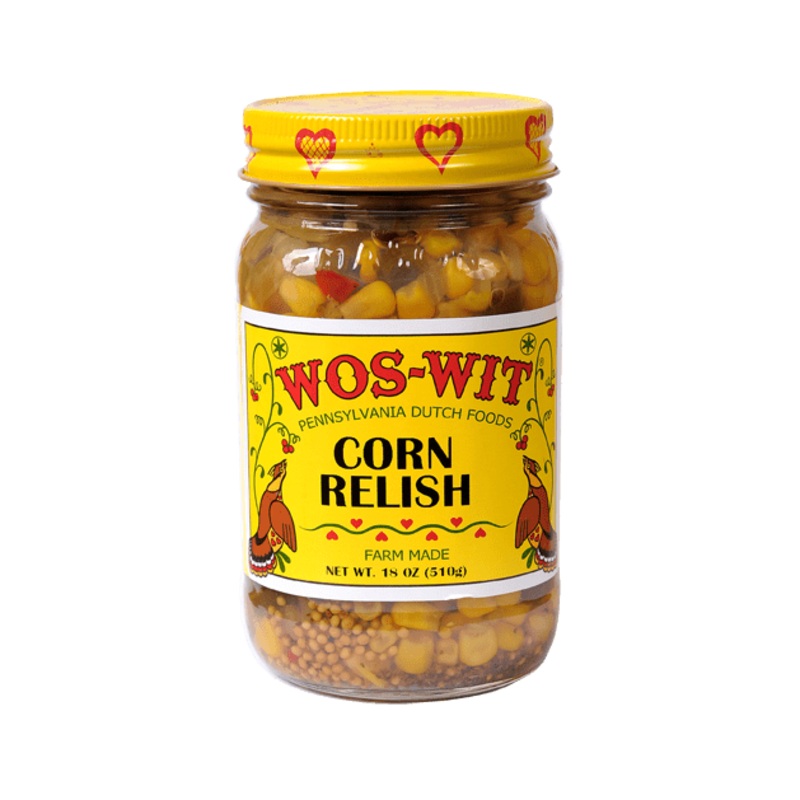 Wos-Wit Corn Relish 18 oz