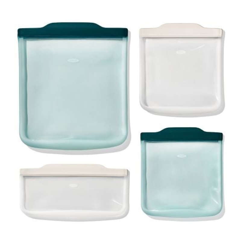 OXO Silicone Reusable Bag – 4 Piece Starter Set