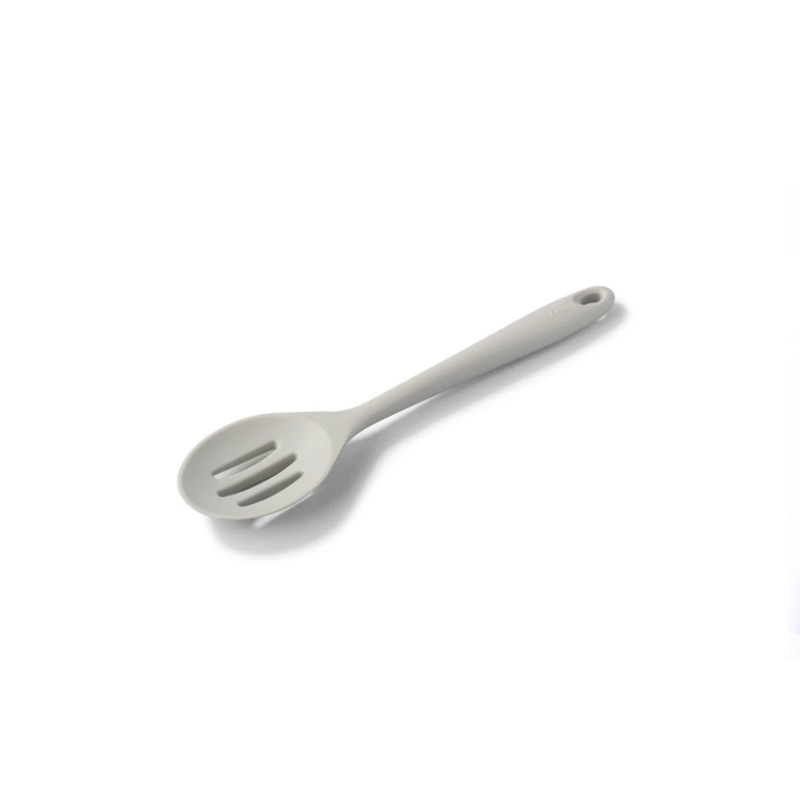 Silicone Slotted Spoon – Coastal Grey