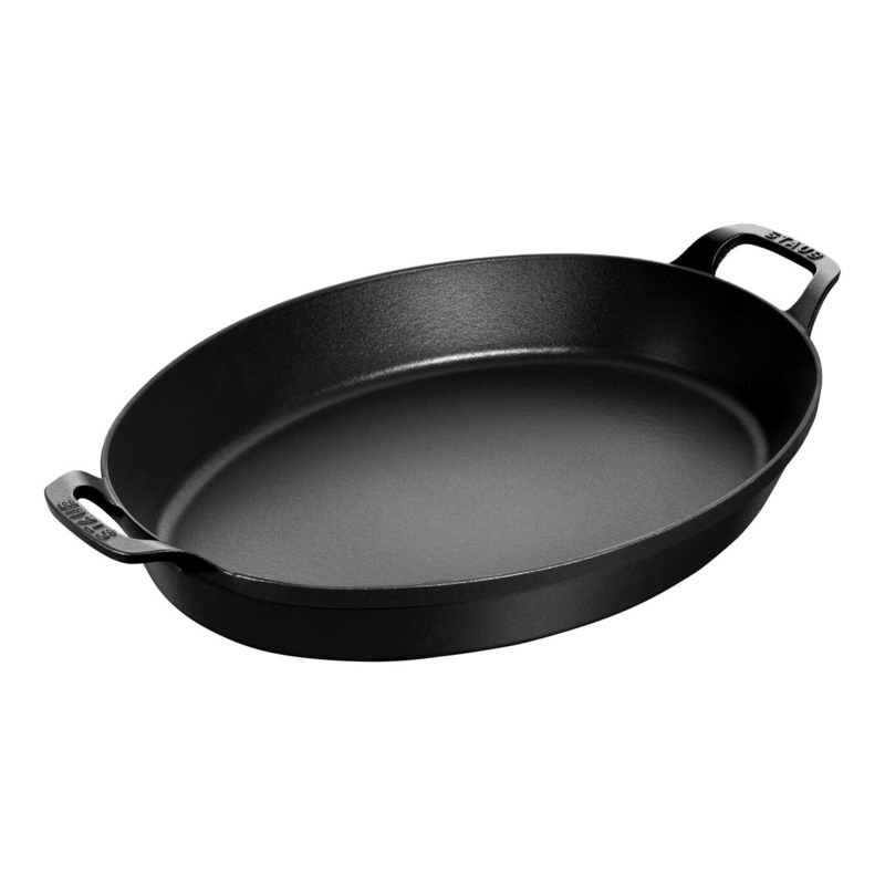 Staub Cast Iron Oval Baking Dish – 14.5″