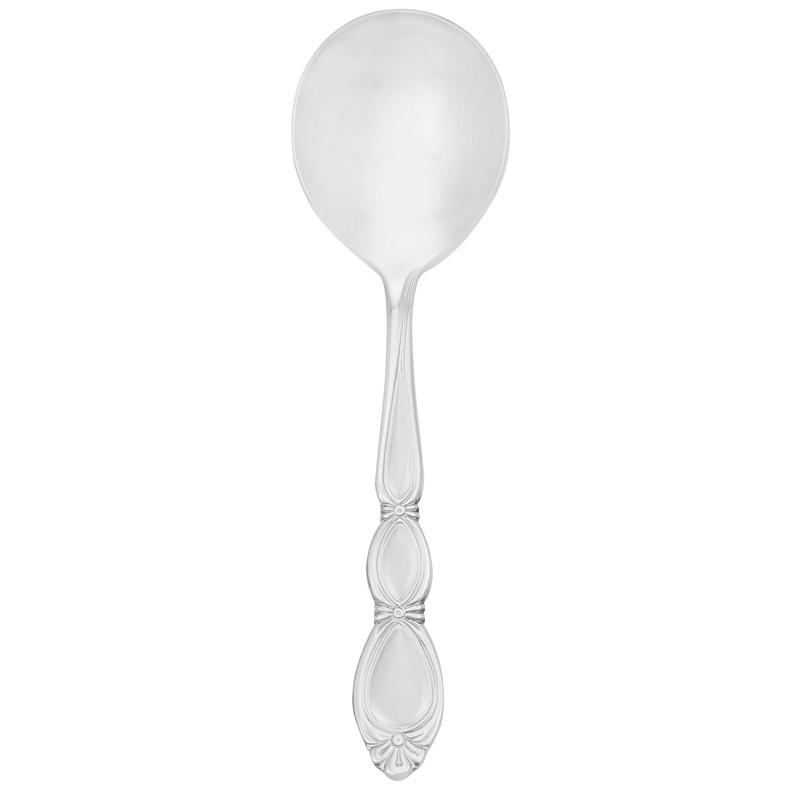 Walco 2212 Dramatique 6″ 18/10 Stainless Steel Extra Heavy Weight Bouillon Spoon – 12/Pack