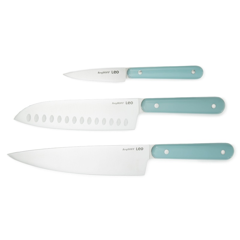 BergHOFF Leo Slate 3Pc Stainless Steel Cutlery Set