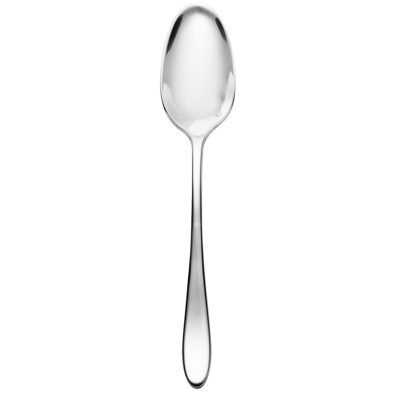Chef & Sommelier T4710 Lazzo 5 1/2″ 18/10 Stainless Steel Extra Heavy Weight European Teaspoon by Arc Cardinal – 12/Pack