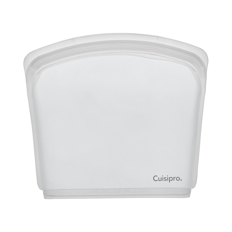Cuisipro Pack-It Silicone Reusable Storage Bag, 800ml/27oz