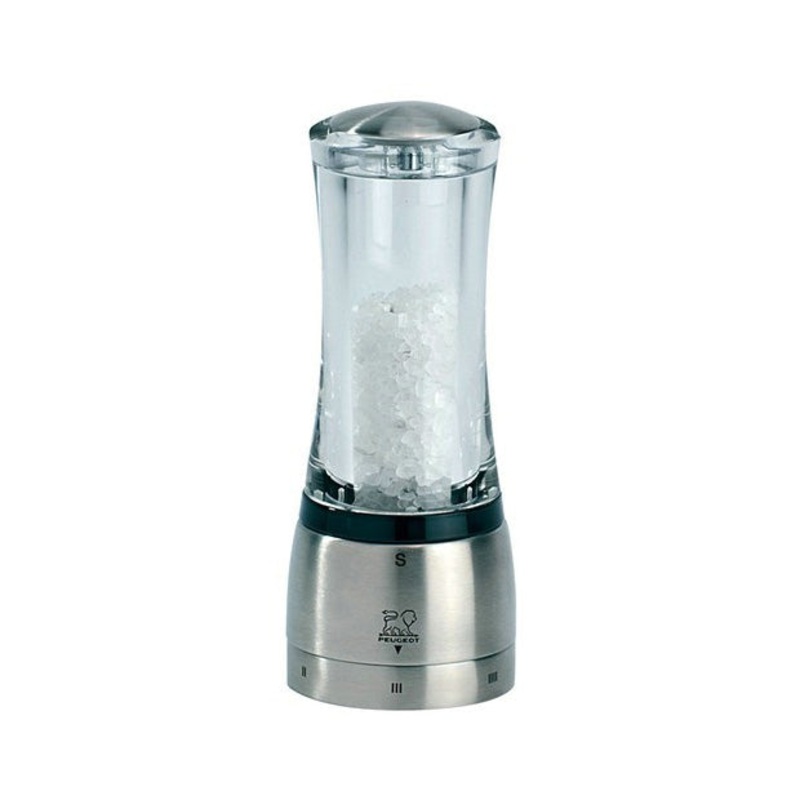 Peugeot Daman U’Select 6.5-Inch Salt Mill, Stainless Steel
