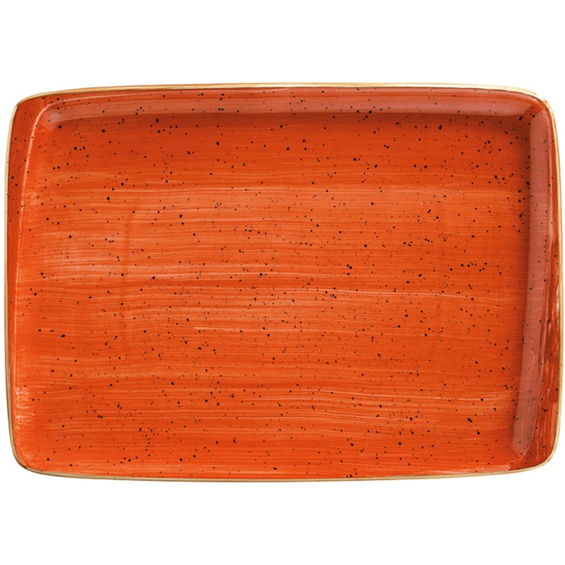 Terracota 14.25″ x 10.25″ x h:0.75″ Rectangular Terracotta Porcelain Platter