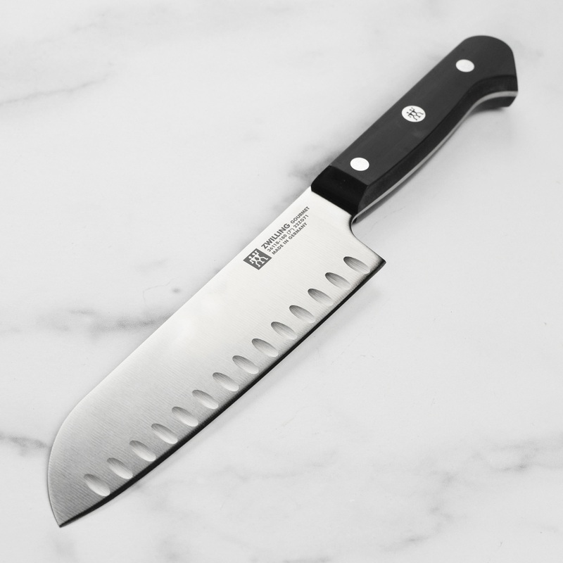 Zwilling Gourmet 7″ Hollow Edge Santoku Knife