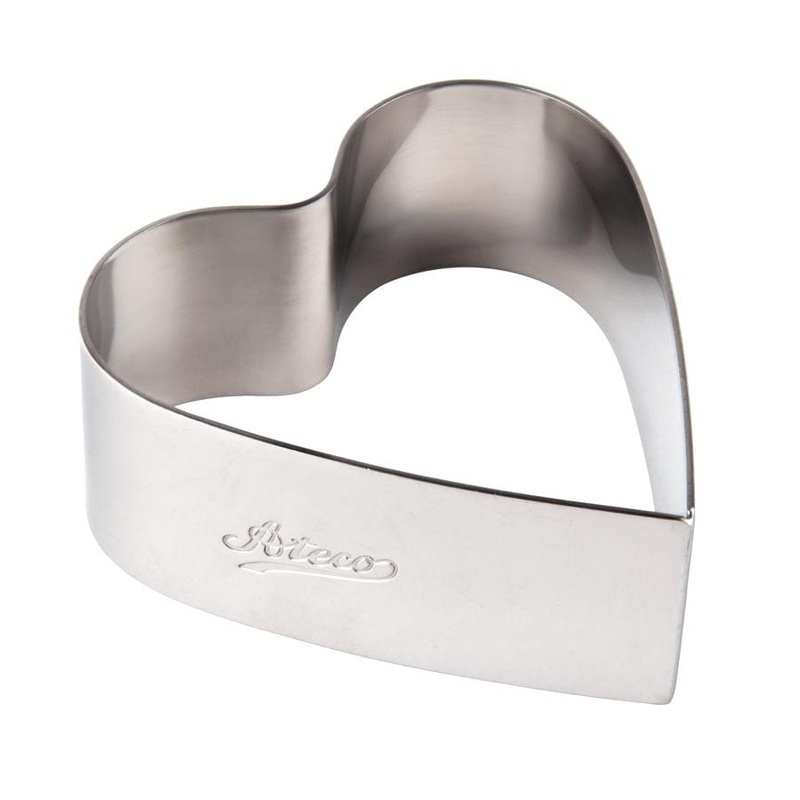 Ateco 3in SS Heart Form