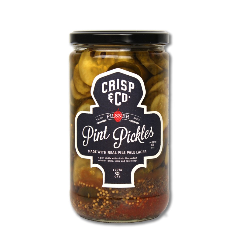 Crisp & Co Pilsner Pint Pickles 24 oz