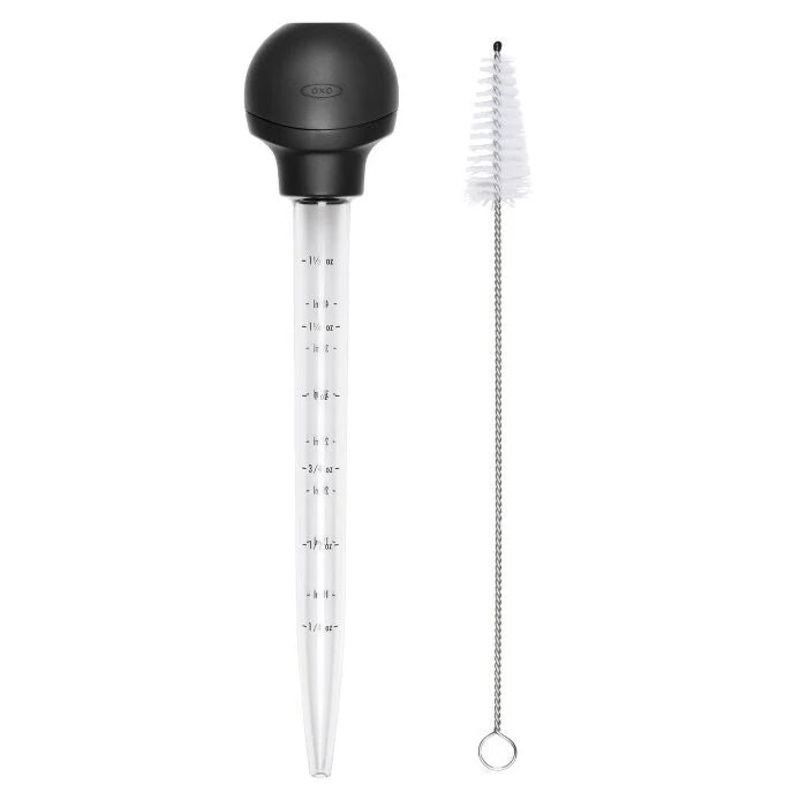 OXO Baster With Cleaning Brush – Black