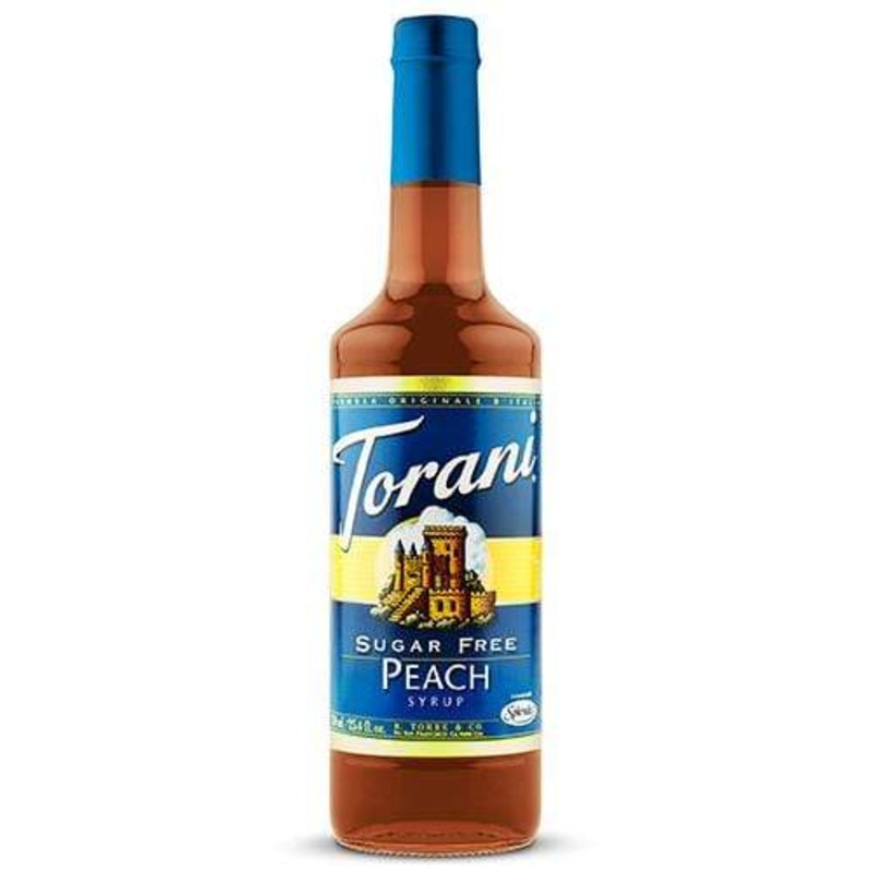 Torani Sugar Free Peach Syrup 750 ml
