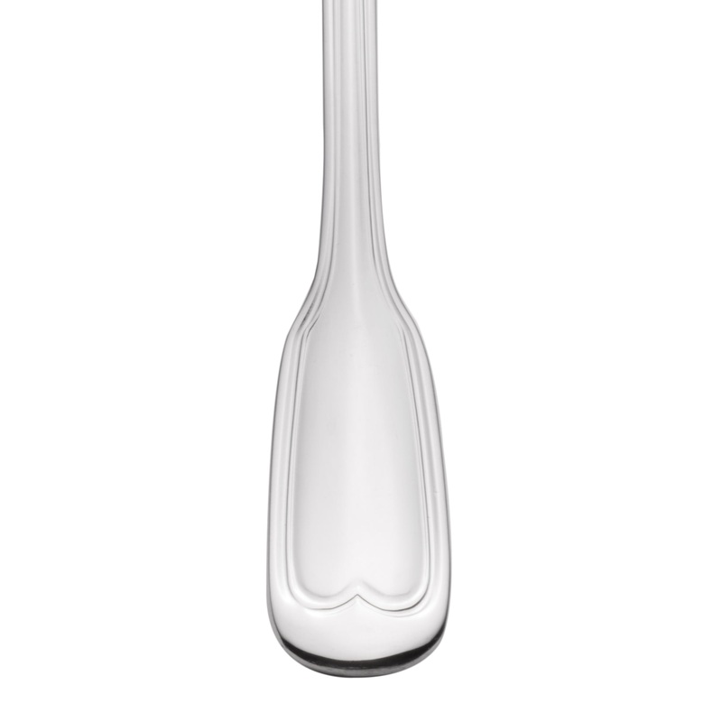 Walco 9306 Luxor 7″ 18/10 Stainless Steel Extra Heavy Weight Salad Fork – 12/Pack