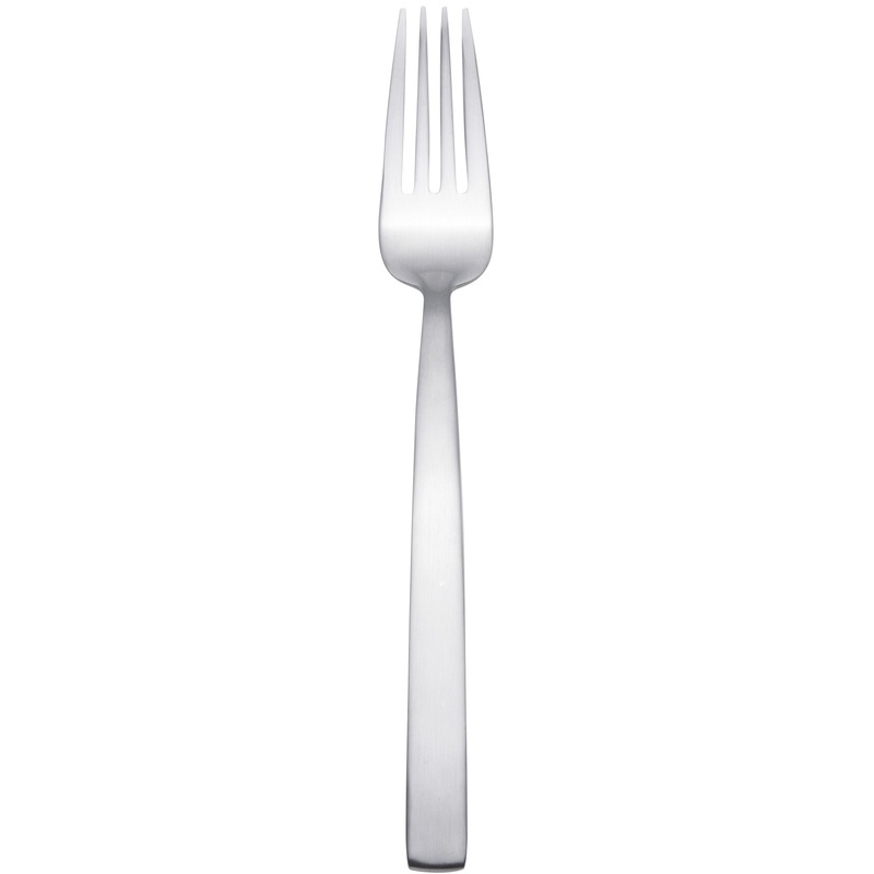 Arcoroc T7805 Satineo 7 1/4″ 18/0 Stainless Steel Heavy Weight Dessert Fork by Arc Cardinal – 12/Pack
