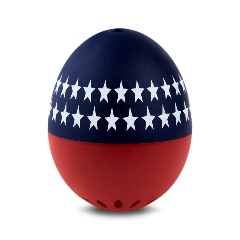 Brainstream Patriotic BeepEgg Singing and Floating Egg Timer for Boiled Eggs