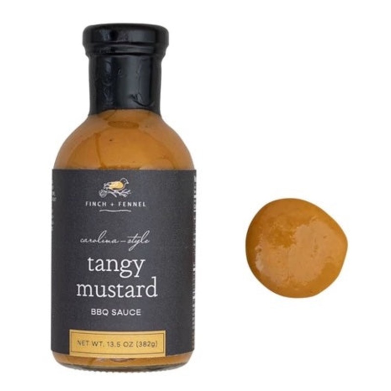 Finch + Fennel Carolina Style Tangy Mustard BBQ Sauce