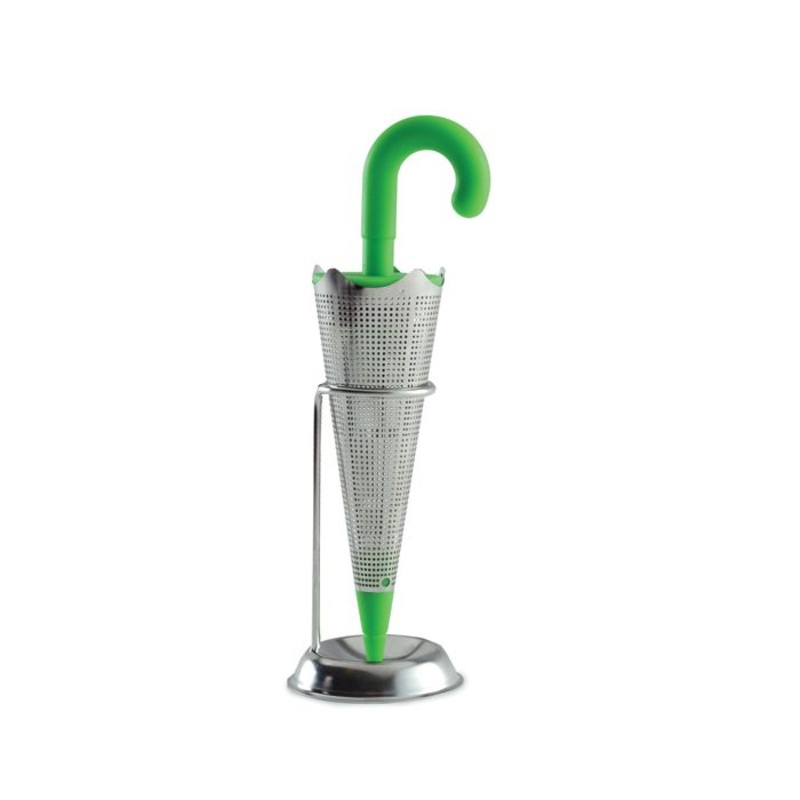 Norpro Stainless Steel Umbrella Tea Infuser, Green