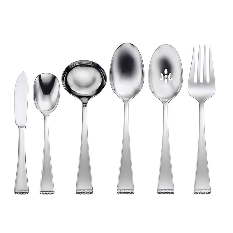 Oneida Classic Pearl 6 Piece Hostess & Serving Set