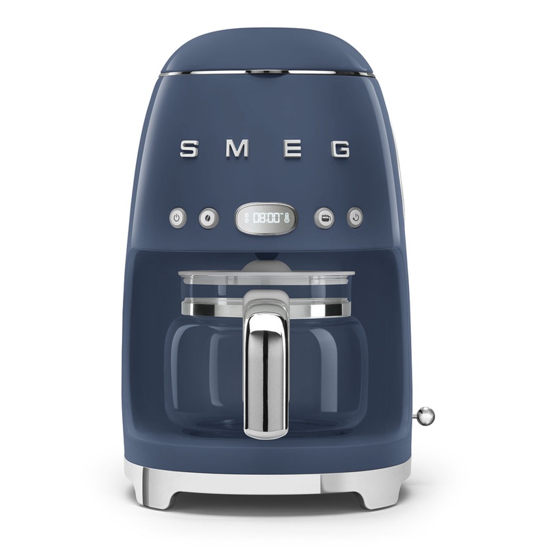 Smeg 50’s Retro Style Aesthetic Navy Drip Coffee Machine