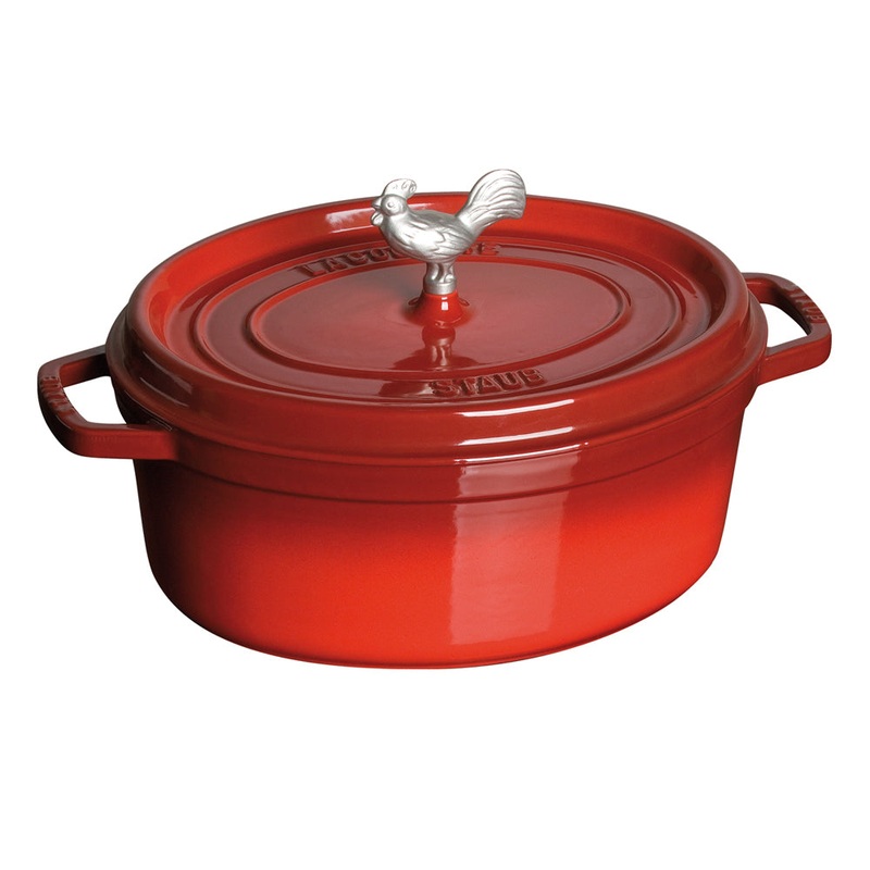 Staub Coq au Vin Cocotte – 5 3/4 Qt. – Cherry