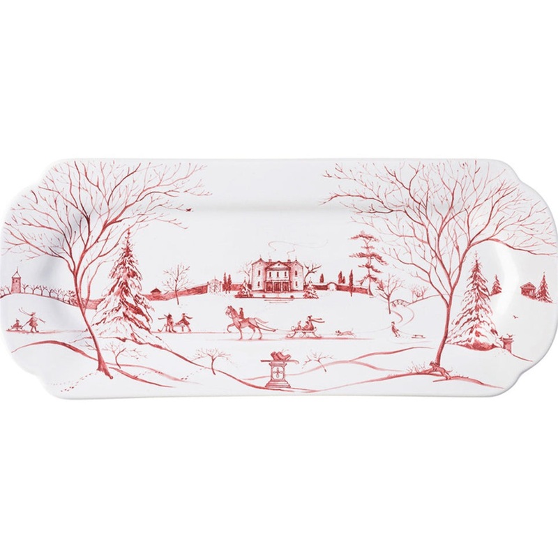 Juliska Country Estate Winter Frolic 15″ Hostess Tray