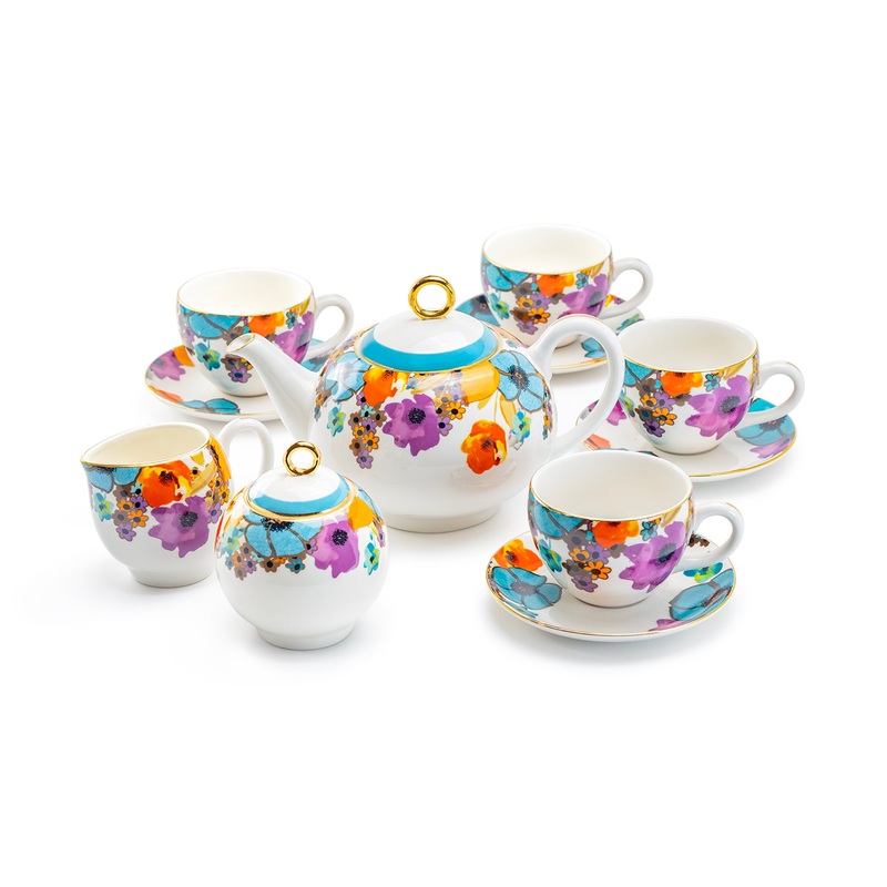 Meadow Joy Fine Porcelain Tea Set