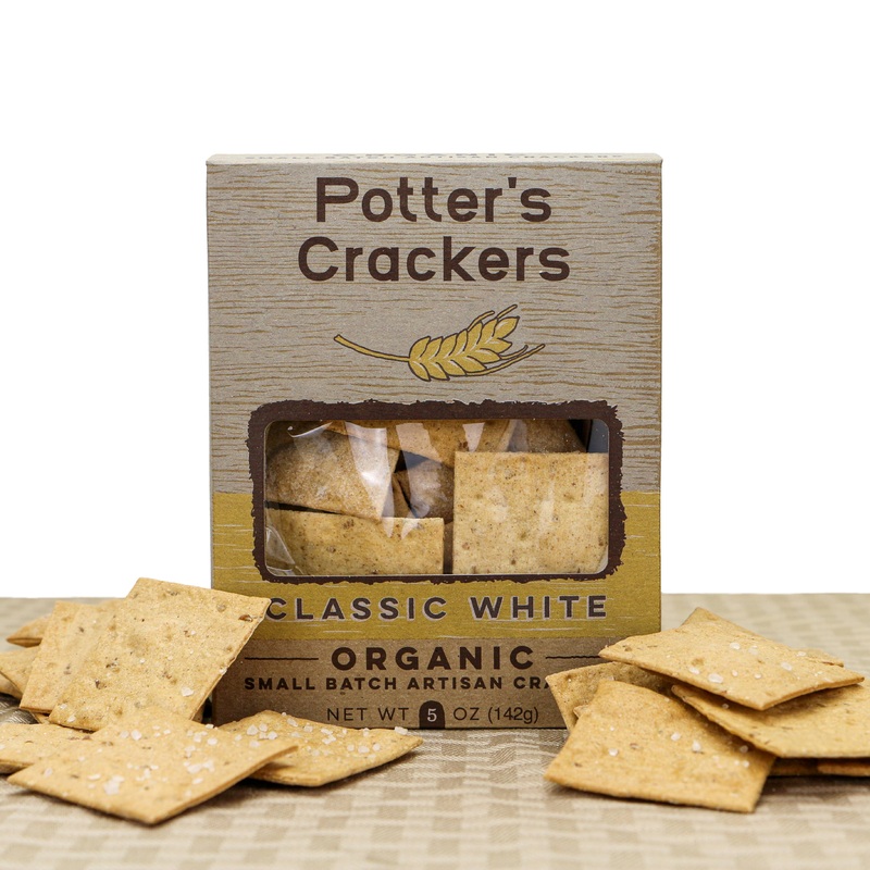 Potter’s Crackers Organic Classic White Crackers – 5 oz