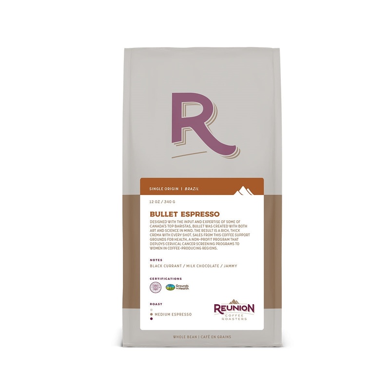 Reunion Coffee Bullet Whole Bean Coffee