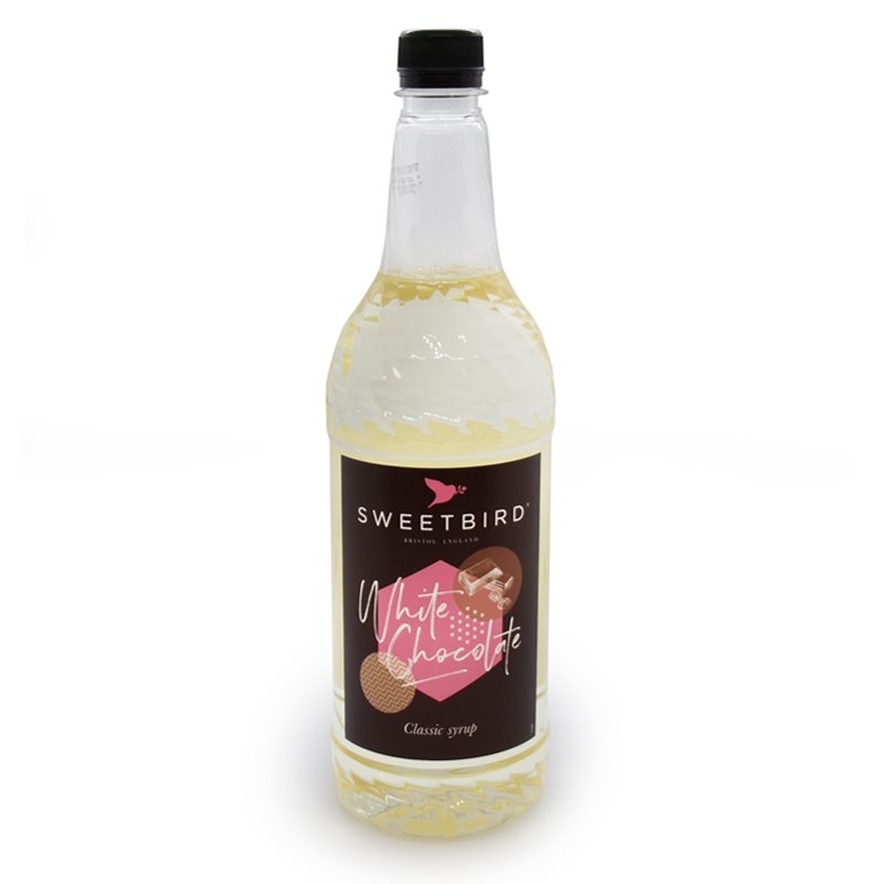 Sweetbird Classic White Chocolate Syrup 1.0 Ltr