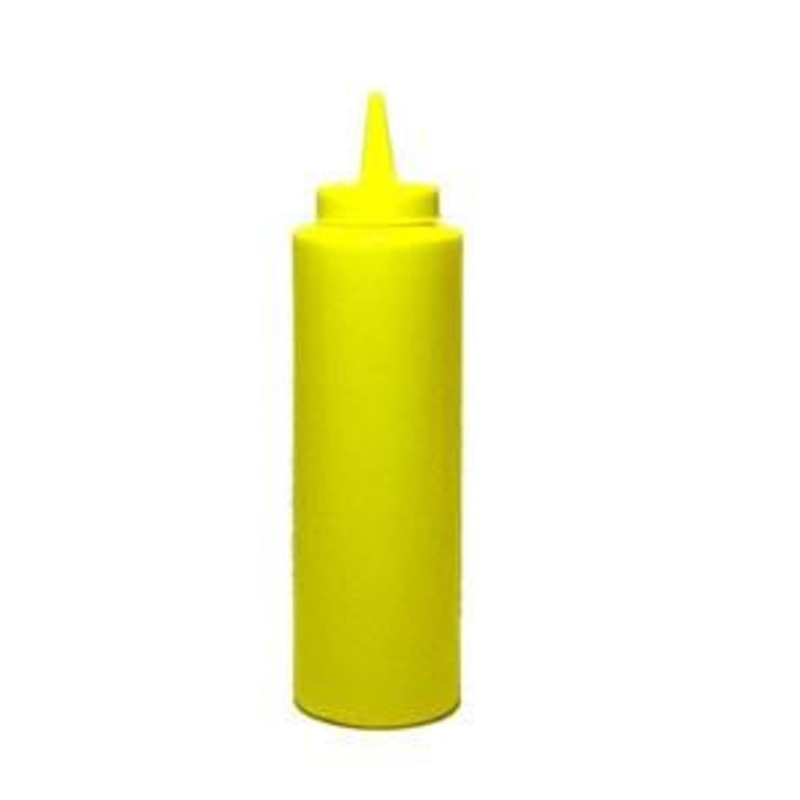 Tablecraft 12oz. Mustard Squeeze Bottle