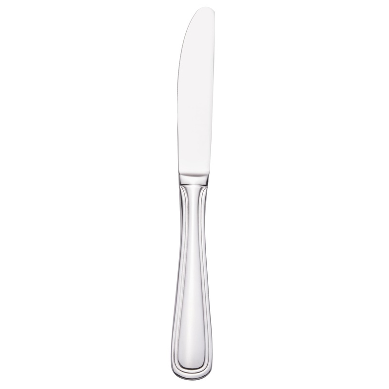 Walco PAC45 Pacific Rim 8 11/16″ 18/10 Stainless Steel Extra Heavy Weight Dinner Knife – 12/Pack