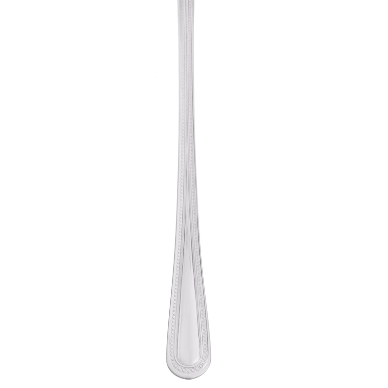 Acopa Milton 7 1/2″ 18/0 Stainless Steel Medium Weight Iced Tea Spoon – 12/Pack