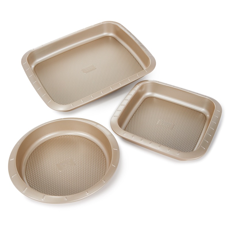 BergHOFF Balance 3Pc Nonstick Carbon Steel Cake Pan Set