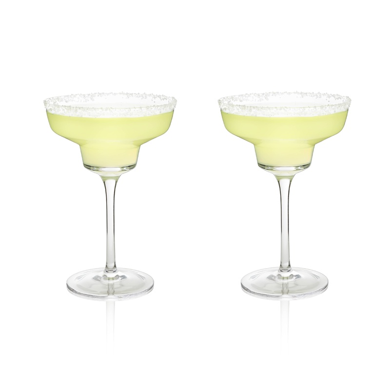 Crystal Margarita Glasses (Set of 2)