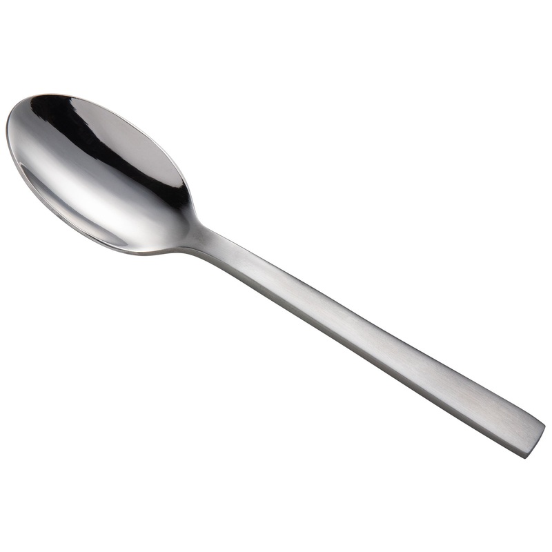 Oneida B449STSF Chef’s Table Satin 6 1/4″ 18/0 Stainless Steel Heavy Weight Teaspoon – 12/Pack